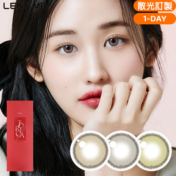 LENSME Torica 1Day Rozze Daily Disposable Colored Astigmatic Contact Lenses 