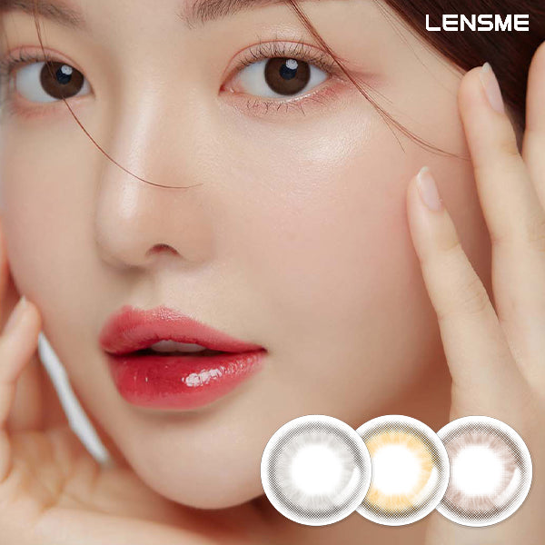 LensMe Eye Bridge monthly disposable colored contact lenses