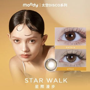 Moody Space DISCO Series 10P Daily Disposable Color Contact Lenses