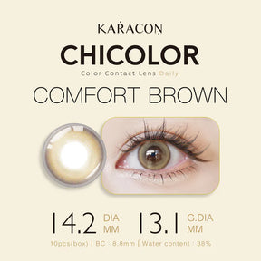Karacon Chic 38% 1Day 日拋彩色隱形眼鏡