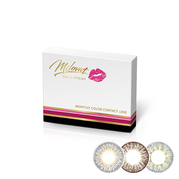 HaiChang Milovat monthly disposable colored contact lenses 