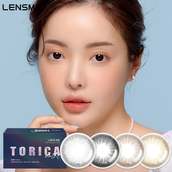 LensMe Torica Real Some monthly disposable colored astigmatism contact lenses