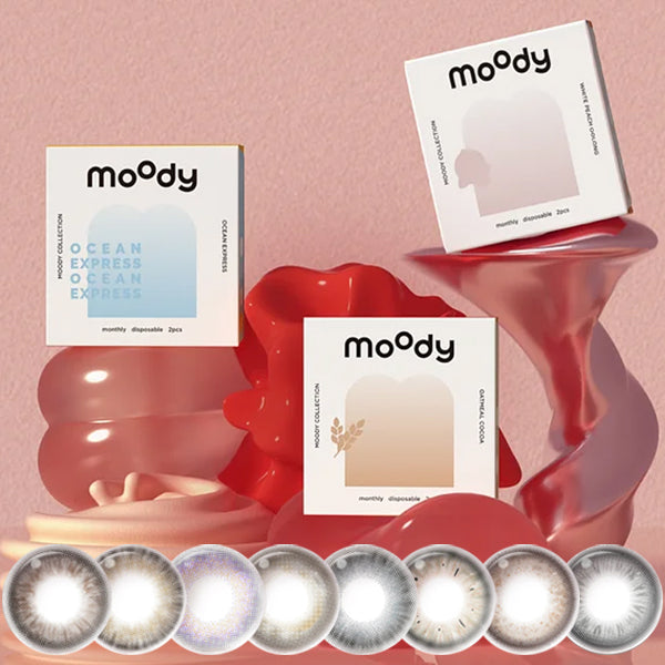 Moody's Select Series Monthly Disposable Color Contact Lenses