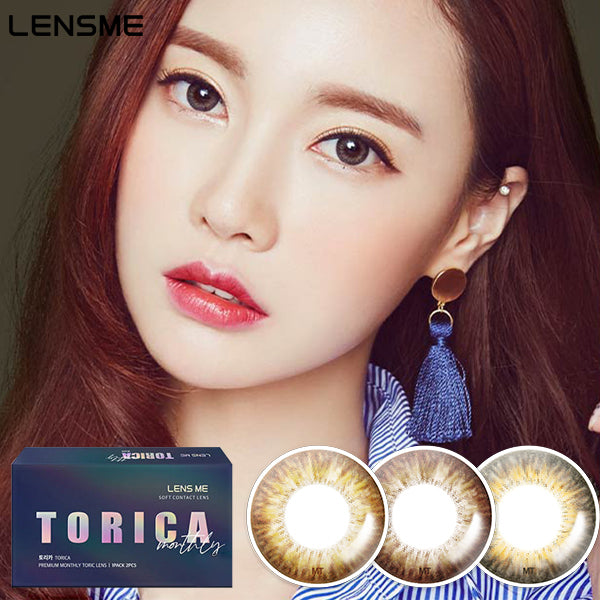 LensMe Torica Romeo monthly disposable colored astigmatism contact lenses