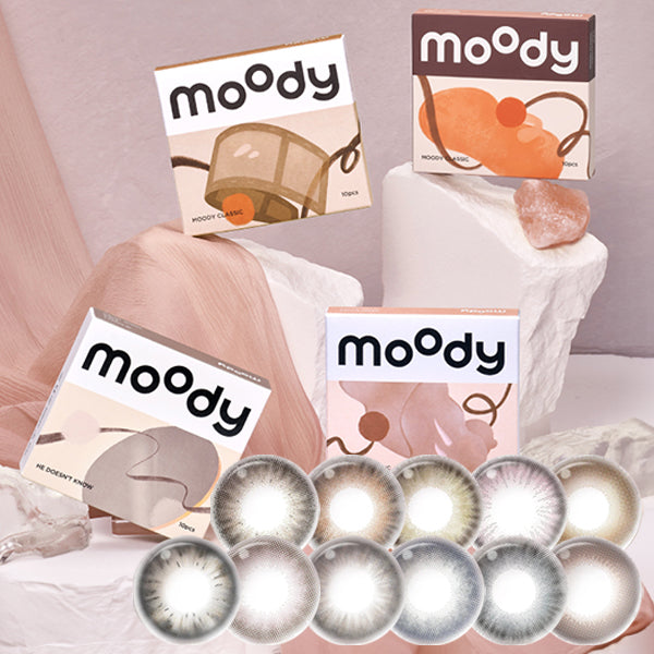 Moody 經典日拋系列 10P 日抛彩色隱形眼鏡