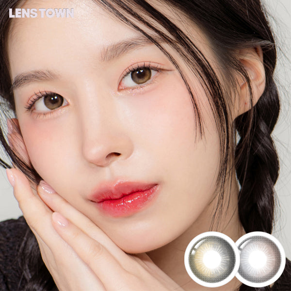 LensTown Odd I's M Two Tone monthly disposable colored contact lenses 1 piece/box