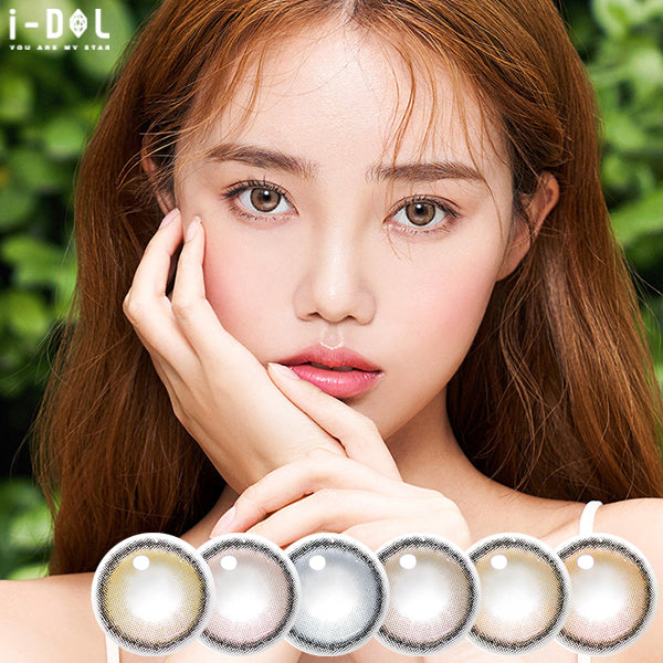 I-DOL ROZE AIRY monthly disposable colored contact lenses (1 piece/box)
