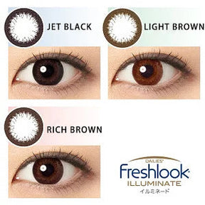 ALCON Freshlook Illuminate Daily Disposable Color Contact Lenses