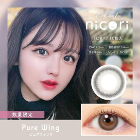 AISEI EverColor1day Nicori 10P One-Day Disposable Color Contact Lenses