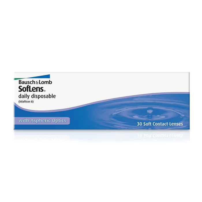 [Eco-friendly Pack] B&amp;L Bausch &amp; Lomb SOFLENS Daily Disposable Contact Lenses