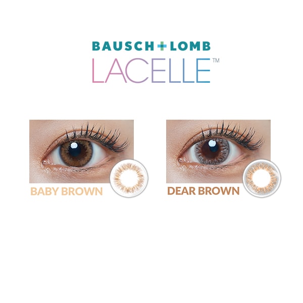 B&amp;L Bausch &amp; Lomb Lacelle Iconic Daily Disposable Color Contact Lenses