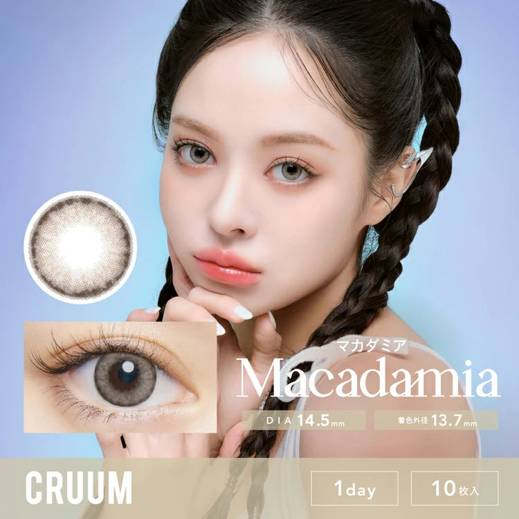 Japan CRUUM 1Day disposable color contact lenses