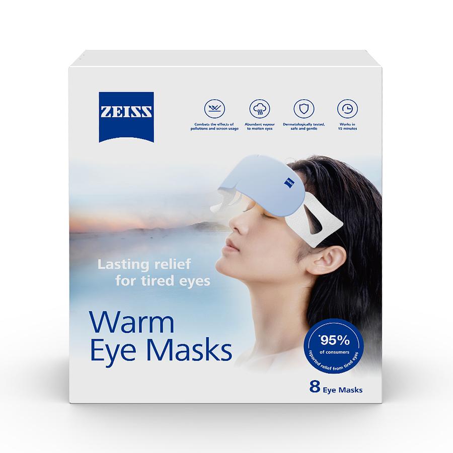 ZEISS Warm Eye Masks Zeiss steam eye masks (pack of 8)