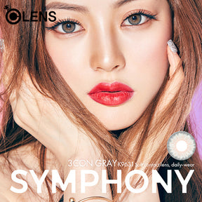 O-lens Symphony monthly disposable colored contact lenses