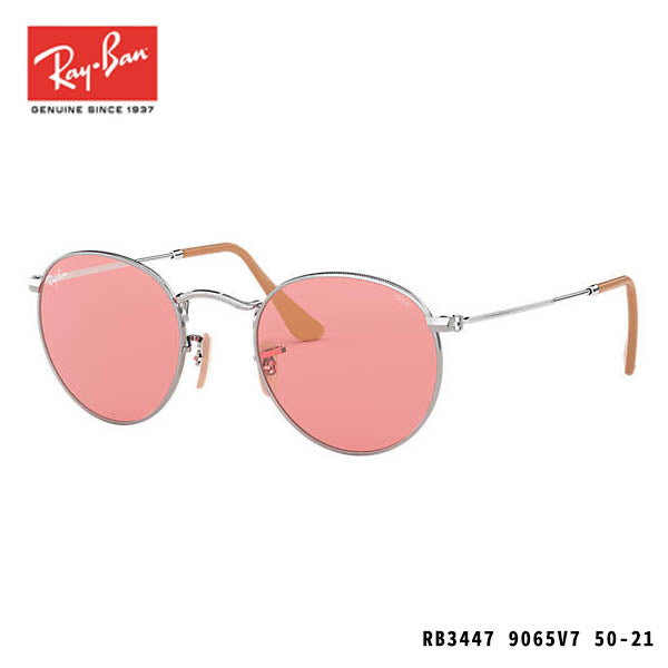 小物 Ray-Ban ROUNDL EVOLVE レイバン サングラス Ray-Ban ROUNDMETAL EVOLVE(USフィット) シルバー