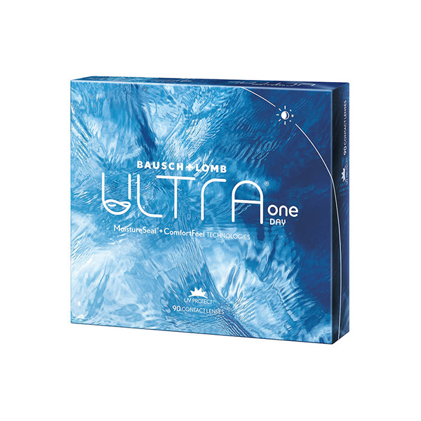 Pre-order within 7 working days｜B&amp;L Bausch &amp; Lomb Ultra 1Day daily disposable contact lenses 90 pieces 