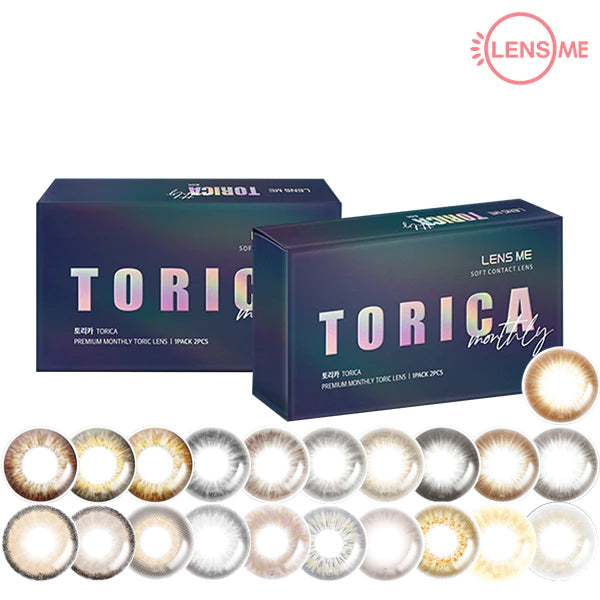 LensMe Torica Monthly Toric A monthly disposable colored astigmatism contact lenses