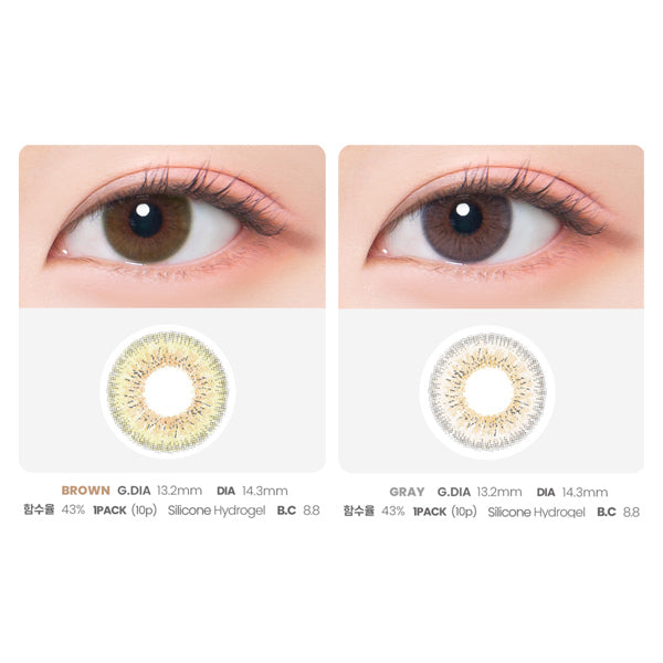 DOONOON Juicy 1Day disposable colored contact lenses
