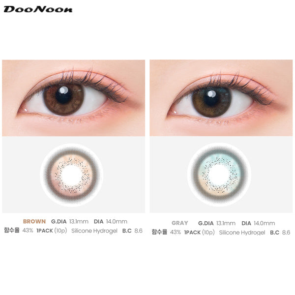 DOONOON Jinju Shell 1Day disposable colored contact lenses