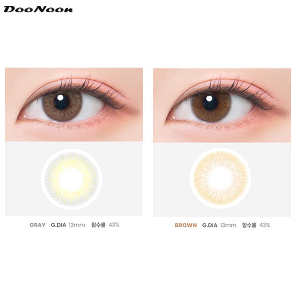 DOONOON Ppeum 1Day disposable colored contact lenses
