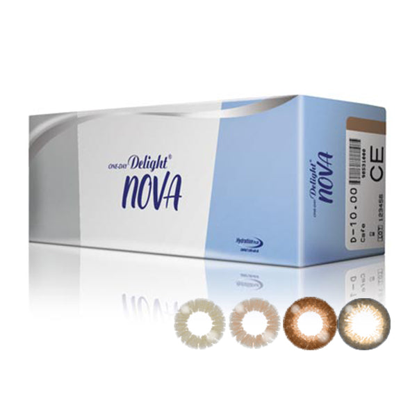 DELIGHT Nova 1Day Disposable Color Contact Lenses 