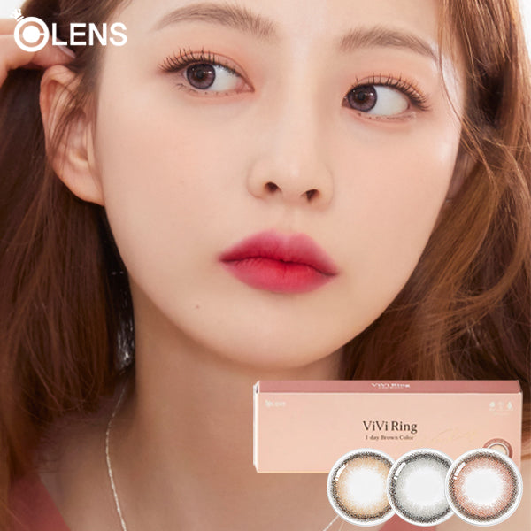 O-lens Vivi Ring 1Day 20P daily disposable colored contact lenses