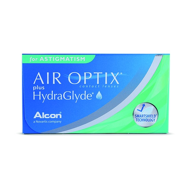 ALCON Air Optix Plus HydraGlyde For Astigmatism Monthly Disposable Astigmatism Contact Lenses