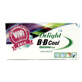 DELIGHT B&amp;B Cool Hydration Plus monthly disposable colored contact lenses