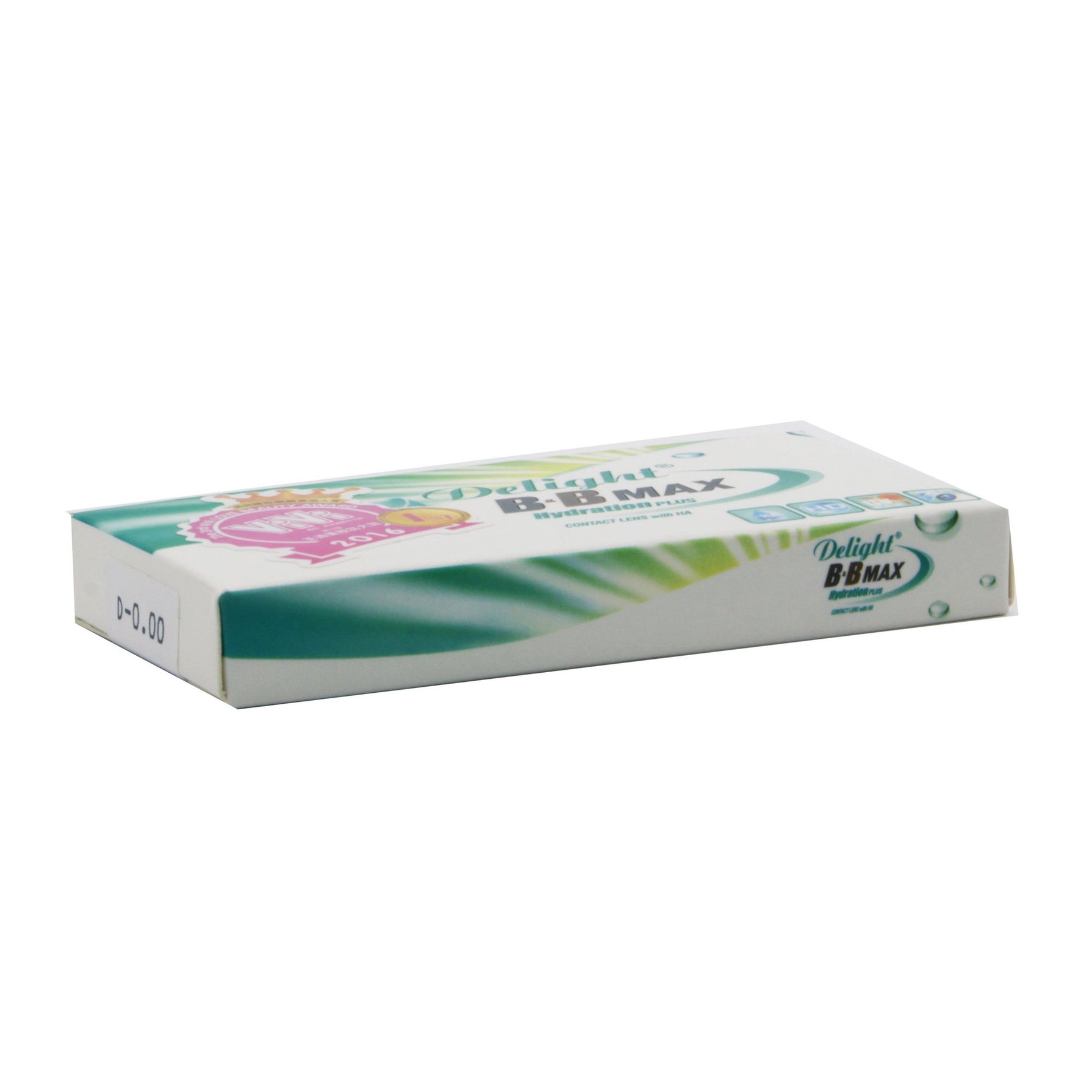 DELIGHT B&amp;B Max Hydration Plus monthly disposable colored contact lenses