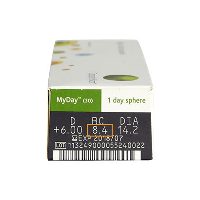 CooperVision Myday 1Day disposable contact lenses