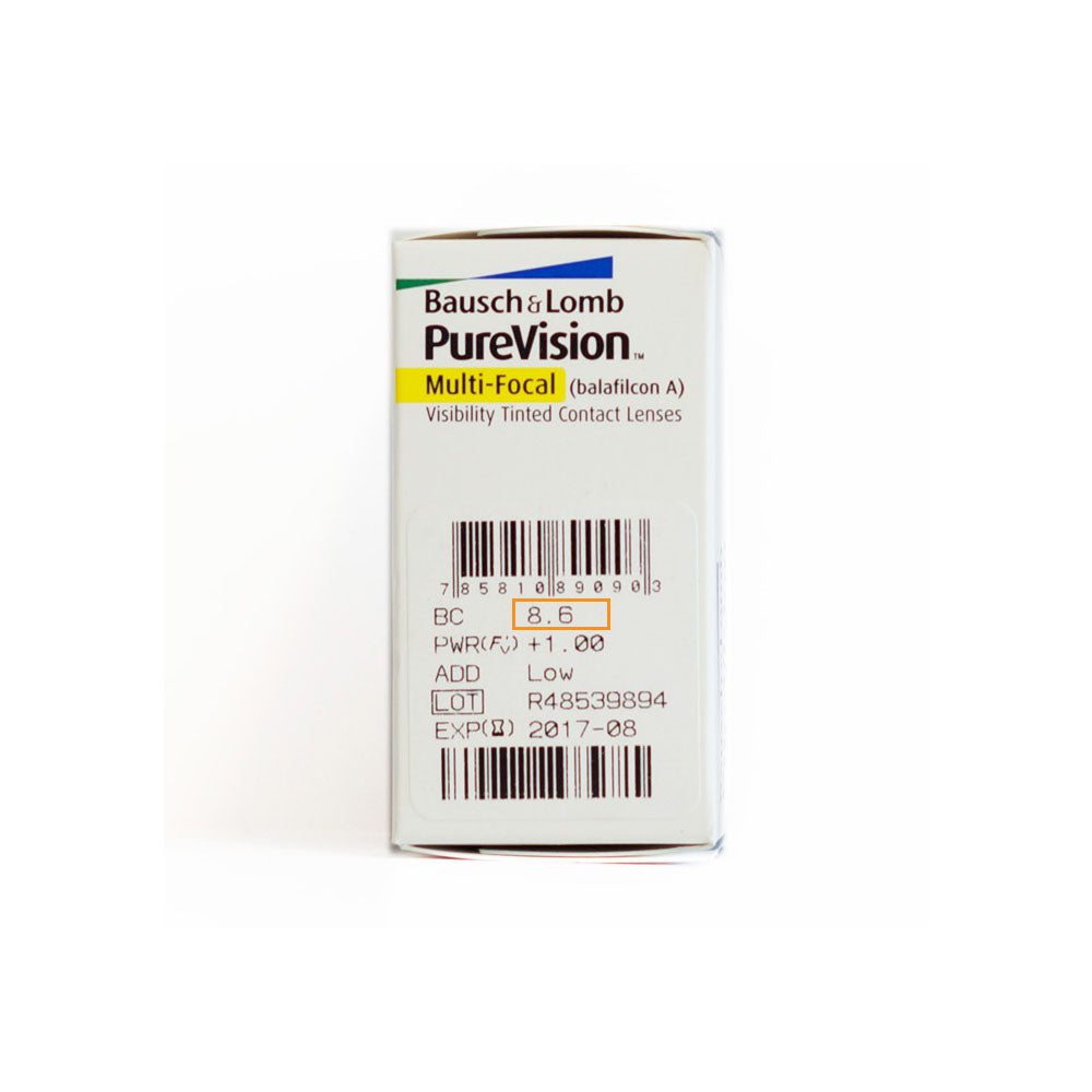 Bausch & Lomb PUREVISION 2 HD For Presbypoia Monthly Disposable Contact Lenses