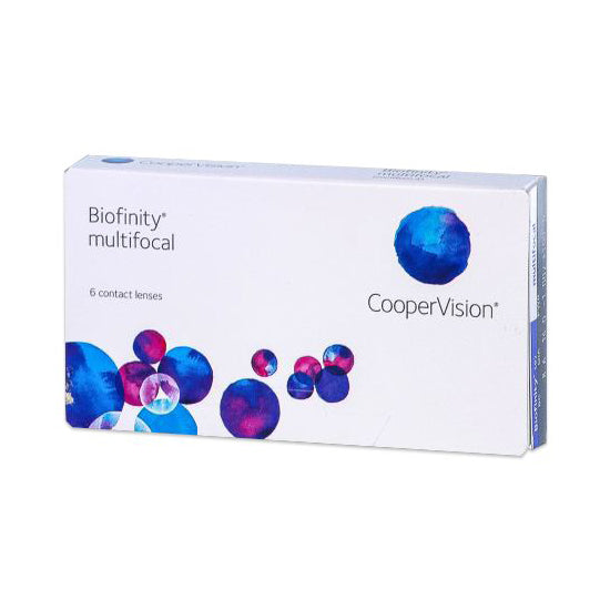 CooperVision Biofinity Multifocal monthly disposable progressive contact lenses
