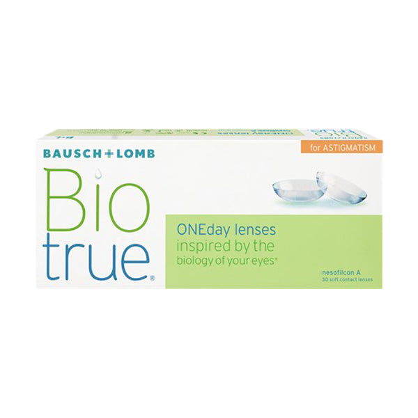B&amp;L Bausch &amp; Lomb BIOTRUE 1Day For Astigmatism Daily Disposable Astigmatism Contact Lenses