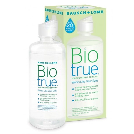B&amp;L Bausch &amp; Lomb Biotrue Contact Lens Multifunctional Care Solution 300ml