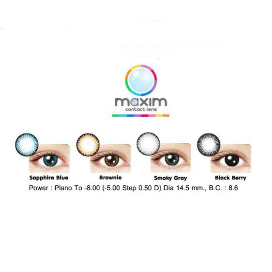 MAXIM Big Color Eyes Daily Disposable Color Contact Lenses