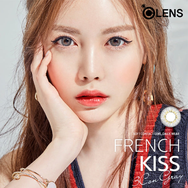 O-lens French kiss 月拋彩色隱形眼鏡