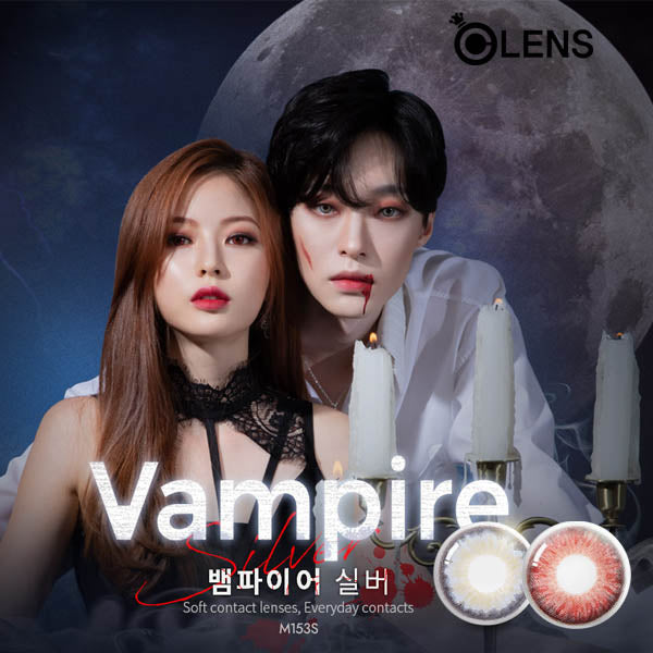 O-lens Vampire monthly disposable colored contact lenses