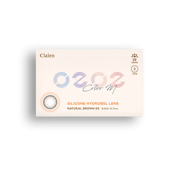 Clalen O2O2 Color M monthly disposable color contact lenses