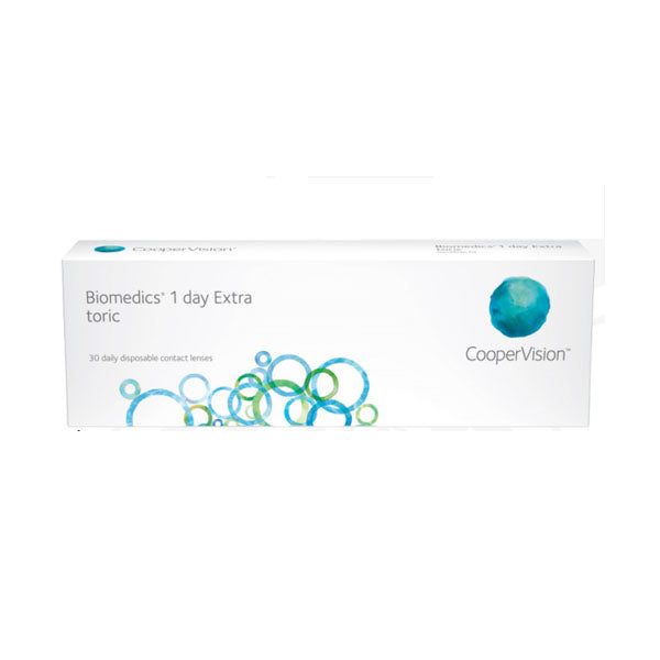 CooperVision Biomedics 1Day Extra Toric Daily Disposable Astigmatism Contact Lenses