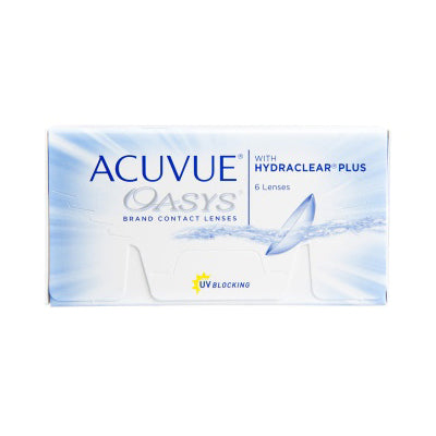 ACUVUE Oasys with Hydraclear Plus Biweekly Disposable Contact Lenses