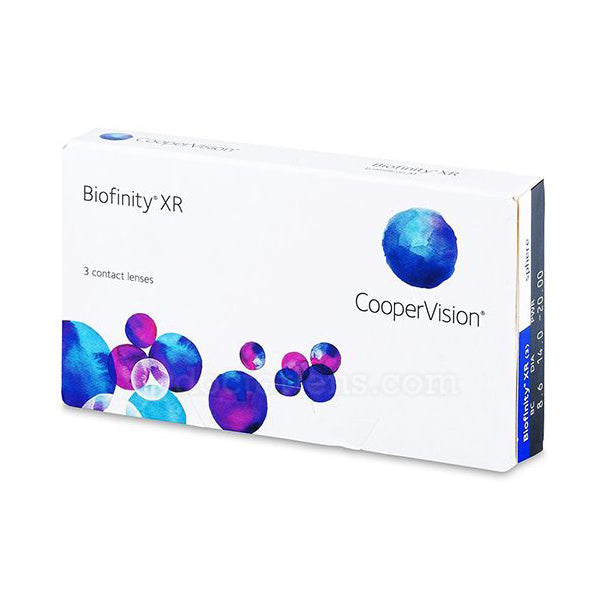 CooperVision Biofinity XR monthly disposable contact lenses