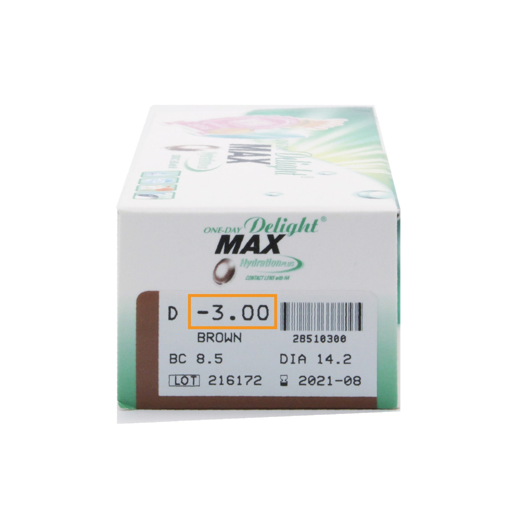 DELIGHT Max 1Day disposable colored contact lenses