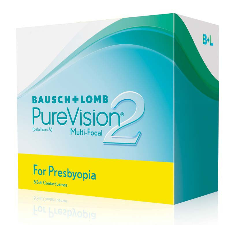 Bausch & Lomb PUREVISION 2 HD For Presbypoia Monthly Disposable Contact Lenses