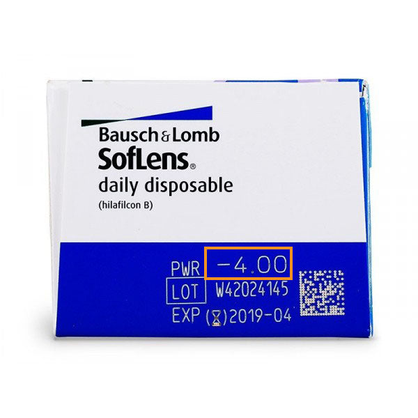 B&L SOFLENS Daily Disposable Contact Lenses