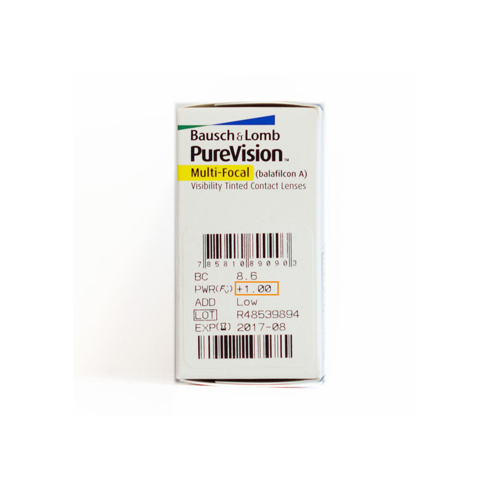 B&L博士倫 PUREVISION 2 HD For Presbyopia 月拋漸進隱形眼鏡