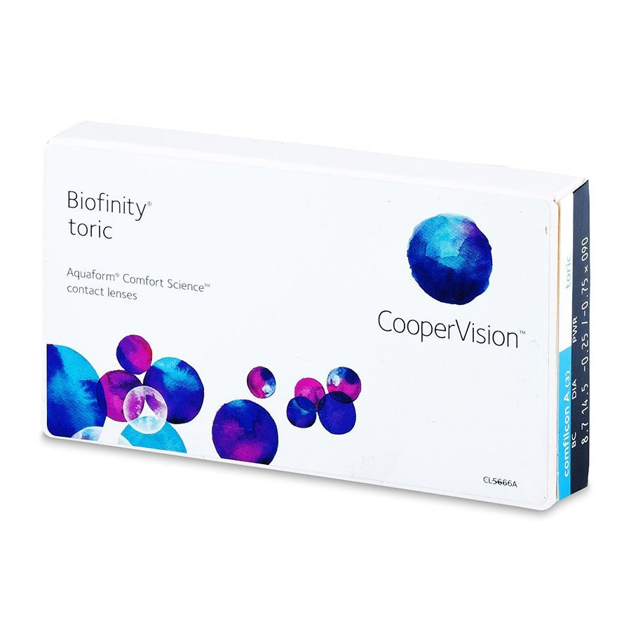 CooperVision Biofinity Toric 月拋散光隱形眼鏡