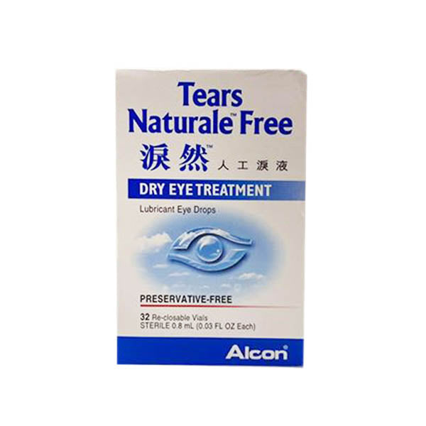 ALCON 淚然人工淚液  Tears Naturale Free 32支裝(不含防腐劑配方)