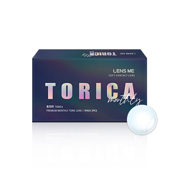 LensMe Torica Clear monthly disposable astigmatism contact lenses
